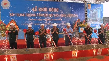 Xây dựng Trụ sở Trung tâm Gìn giữ hòa bình Việt Nam