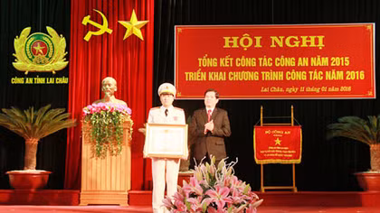 Công an tỉnh Lai Châu triển khai công tác năm 2016