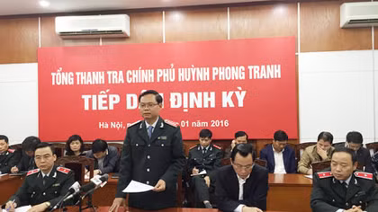 Tổng Thanh tra Chính phủ đối thoại với người dân giải quyết vụ kiện kéo dài 17 năm