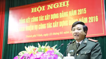 Nghệ An triển khai nhiệm vụ công tác xây dựng Đảng 2016