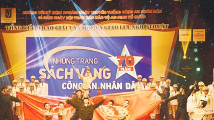 Những sự kiện văn hóa văn nghệ tiêu biểu của lực lượng Công an nhân dân năm 2015