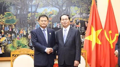 Bộ trưởng Trần Đại Quang tiếp Đoàn đại biểu cấp cao Bộ An ninh Quốc gia Trung Quốc