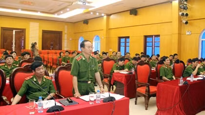 Bộ Tư lệnh Cảnh sát cơ động giao ban quý I-2015