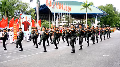 Khai mạc Hội khỏe ‘Vì An ninh Tổ quốc’ lần thứ VIII