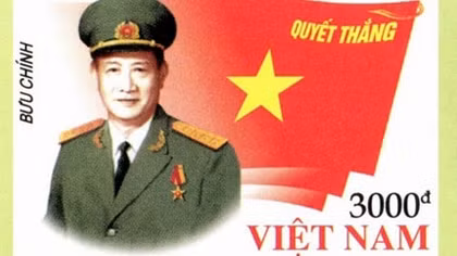 Phát hành bộ tem kỷ niệm 100 năm ngày sinh Đại tướng Hoàng Văn Thái