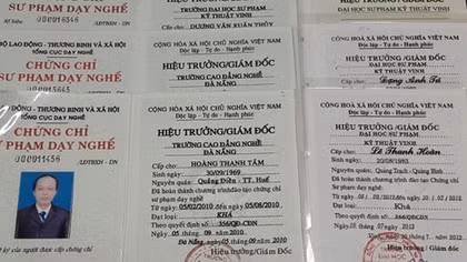 Bài học từ vụ án sử dụng chứng chỉ giả để được xét tuyển giáo viên dạy lái xe