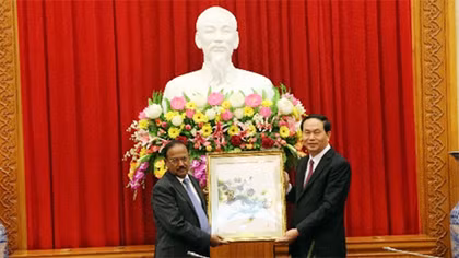 Đoàn đại biểu cấp cao Bộ Công an Việt Nam hội đàm với Đoàn đại biểu cấp cao Hội đồng An ninh Quốc gia Ấn Độ