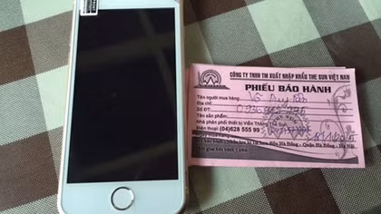 Tin quảng cáo truyền hình, mua phải iPhone 6 giả