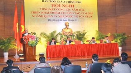 Rà soát 207 văn bản quy phạm pháp luật liên quan tôn giáo
