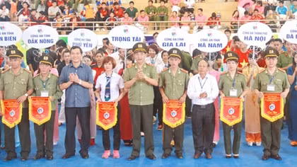 Khai mạc Hội thao lực lượng Công an nhân dân