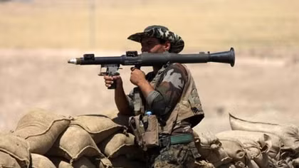 Lực lượng Peshmerga chiến đấu đẩy lui IS cố chiếm Kirkuk-thành phố dầu mỏ