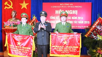 Cảnh sát Phòng cháy, chữa cháy TP Hải Phòng triển khai công tác năm 2015