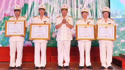 Công an các đơn vị, địa phương tổ chức Đại hội thi đua ‘Vì an ninh Tổ quốc’