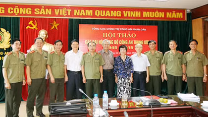 Hội thảo kỷ yếu các Đại hội Đảng bộ Công an Trung ương, giai đoạn 1945-2015