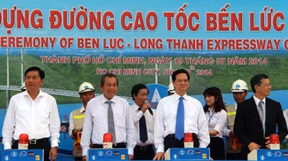 Đồng loạt thi công dự án cao tốc Bến Lức- Long Thành