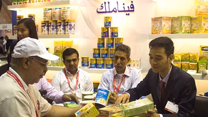 Vinamilk xuất khẩu sữa sang Trung Đông 