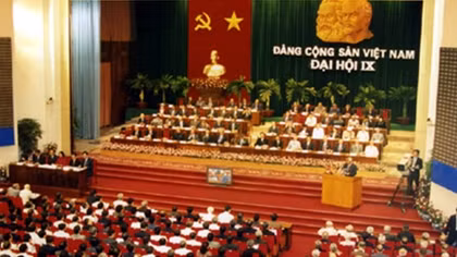  IX: Đại hội đại biểu toàn quốc lần thứ IX, năm 2001 