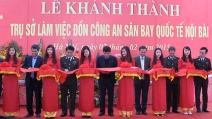 Khánh thành trụ sở Đồn Công an sân bay Quốc tế Nội Bài