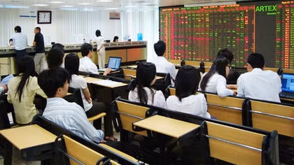 Khai trương phiên giao dịch chứng khoán đầu năm Ất Mùi