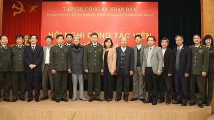 Tạp chí Công an nhân dân tổ chức Hội nghị CTV năm 2014