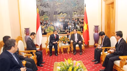 Bộ trưởng Trần Đại Quang tiếp Đại sứ Cộng hòa Indonesia