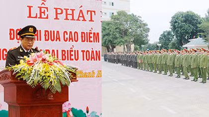 Công an tỉnh Thanh Hóa phát động đợt thi đua đặc biệt