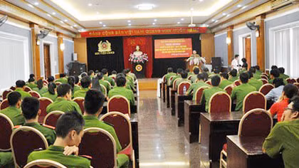 Năm 2016, các trường CAND tiếp tục xét tuyển bằng kết quả kỳ thi THPT quốc gia