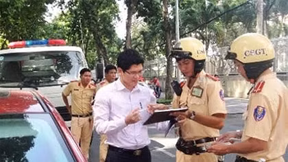 941 lượt CSGT TP Hồ Chí Minh không nhận hối lộ