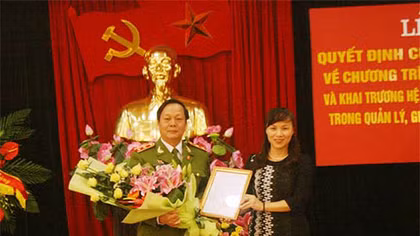 Công bố quyết định công nhận chương trình đào tạo cử nhân chất lượng cao cho Học viện CSND