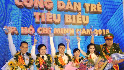 TP Hồ Chí Minh tuyên dương 6 công dân trẻ tiêu biểu