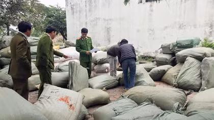 Hơn 10 tấn dược liệu không nguồn gốc bị tóm tại cửa ngõ Thủ đô