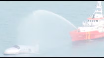 Diễn tập cứu nạn máy bay rơi xuống biển