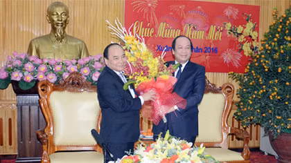 Phó Thủ tướng Nguyễn Xuân Phúc thăm, chúc Tết tỉnh Hà Nam
