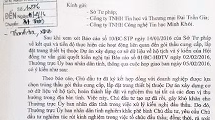 Đặt chuyện đã rồi, chủ đầu tư bị UBND tỉnh phê bình nghiêm khắc