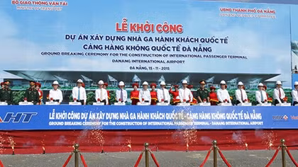 Khởi công dự án Nhà ga hành khách quốc tế Đà Nẵng
