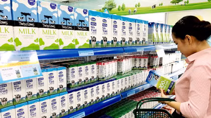 Vinamilk là thương hiệu dẫn đầu tại Việt Nam 