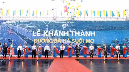 Khánh thành đường Hoàng Văn Thái nối dài đi Bà Nà