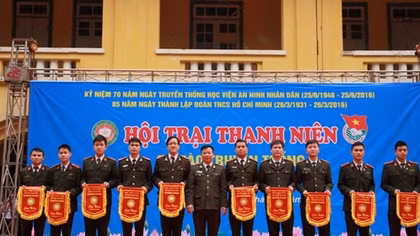 Học viện An ninh tổ chức Hội trại kỷ niệm Ngày thành lập Đoàn