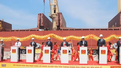 Tôn Hoa Sen xuất khẩu sang Hoa Kỳ