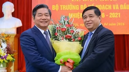 Lễ bàn giao Bộ trưởng Bộ kế hoạch và Đầu tư nhiệm kỳ 2016-2020
