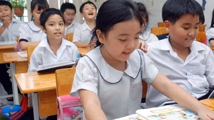 4.177 trường tiểu học trên cả nước áp dụng mô hình trường học mới