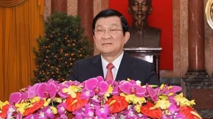 Chủ tịch nước chúc Tết Bính Thân 2016