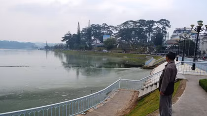 Hồ Xuân Hương Đà Lạt bị ô nhiễm nghiêm trọng