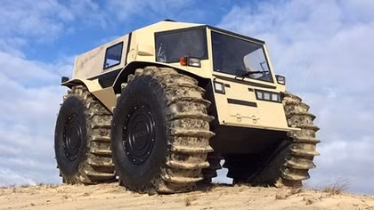 Quái vật lưỡng cư Sherp ATV: Siêu off road của Nga