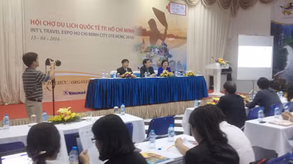 Họp báo về Hội chợ du lịch quốc tế TP Hồ Chí Minh lần thứ 12