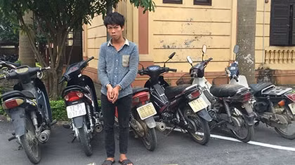 Bắt khẩn cấp đối tượng trộm cắp nhiều xe môtô trên địa bàn thành phố