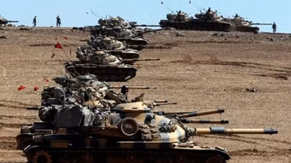 Thổ Nhĩ Kỳ lại pháo kích sang Syria