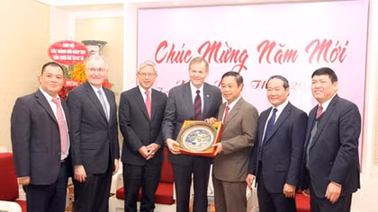 Thứ trưởng Phạm Dũng tiếp Đoàn Giáo hội các Thánh hữu Ngày sau của chúa Giêsu Kitô