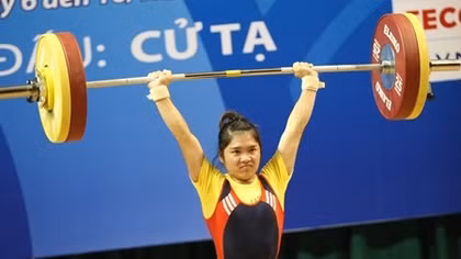 Cử tạ nữ chắc suất dự Olympic