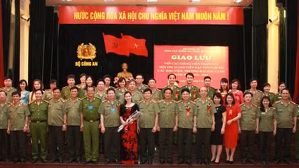 Giao lưu giảng viên dạy giỏi các trường CAND